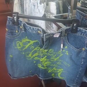 Jeans Mini  skirt